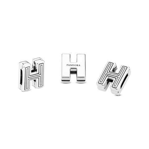 Pandora Letter H Clip Charm