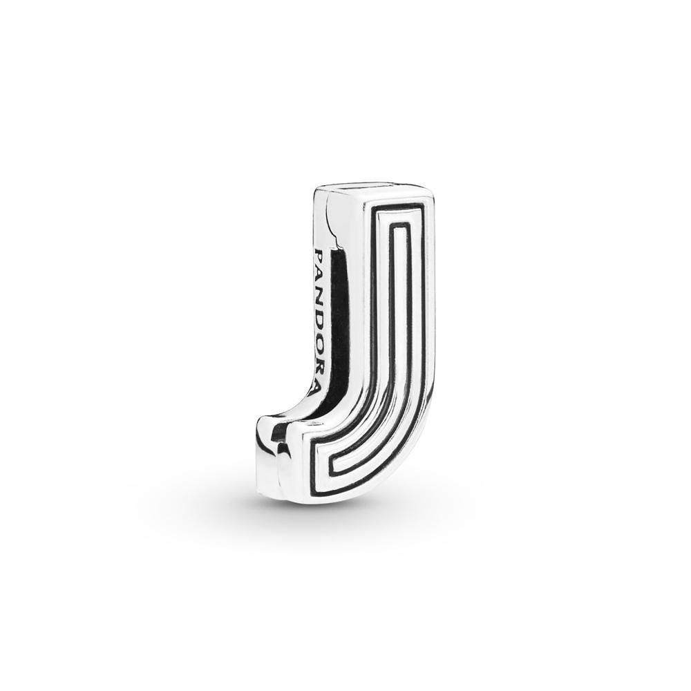 Pandora Letter J Clip Charm
