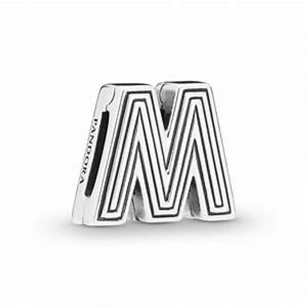 Pandora Letter M Clip Charm