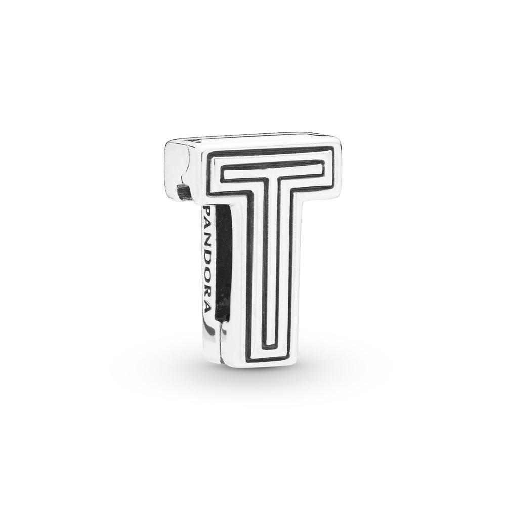 Pandora Letter T Clip Charm