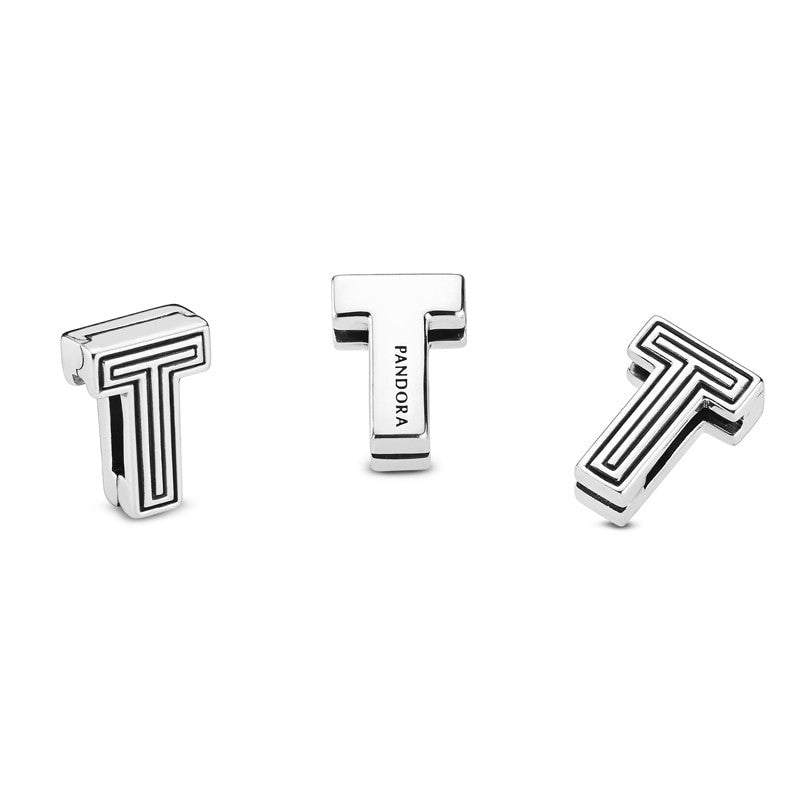 Pandora Letter T Clip Charm