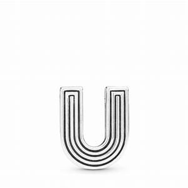 Pandora Letter U Clip Charm