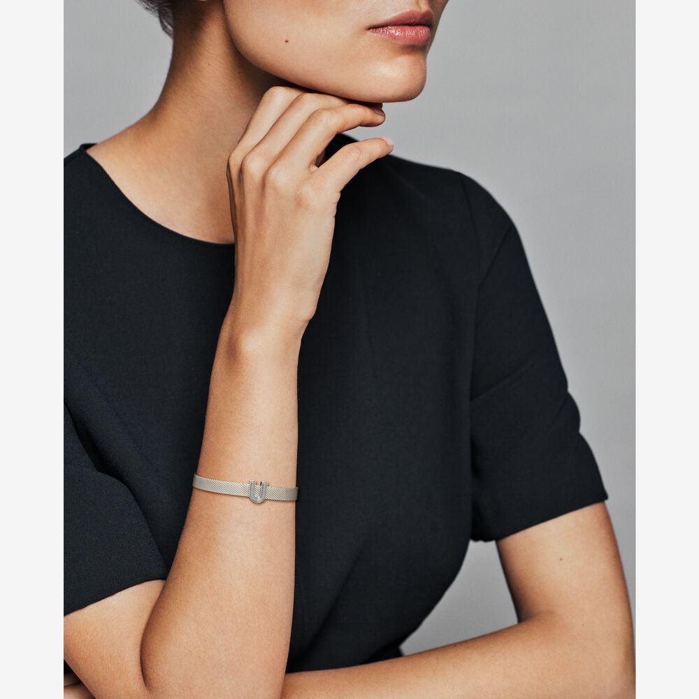 Pandora Letter U Clip Charm