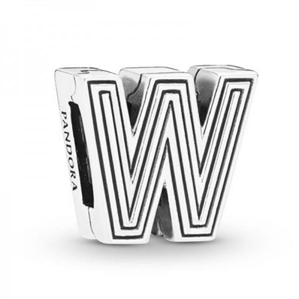 Pandora Letter W Clip Charm