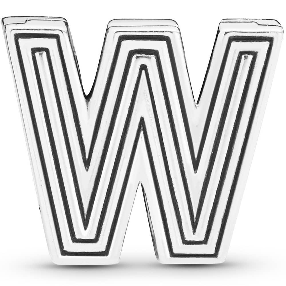 Pandora Letter W Clip Charm