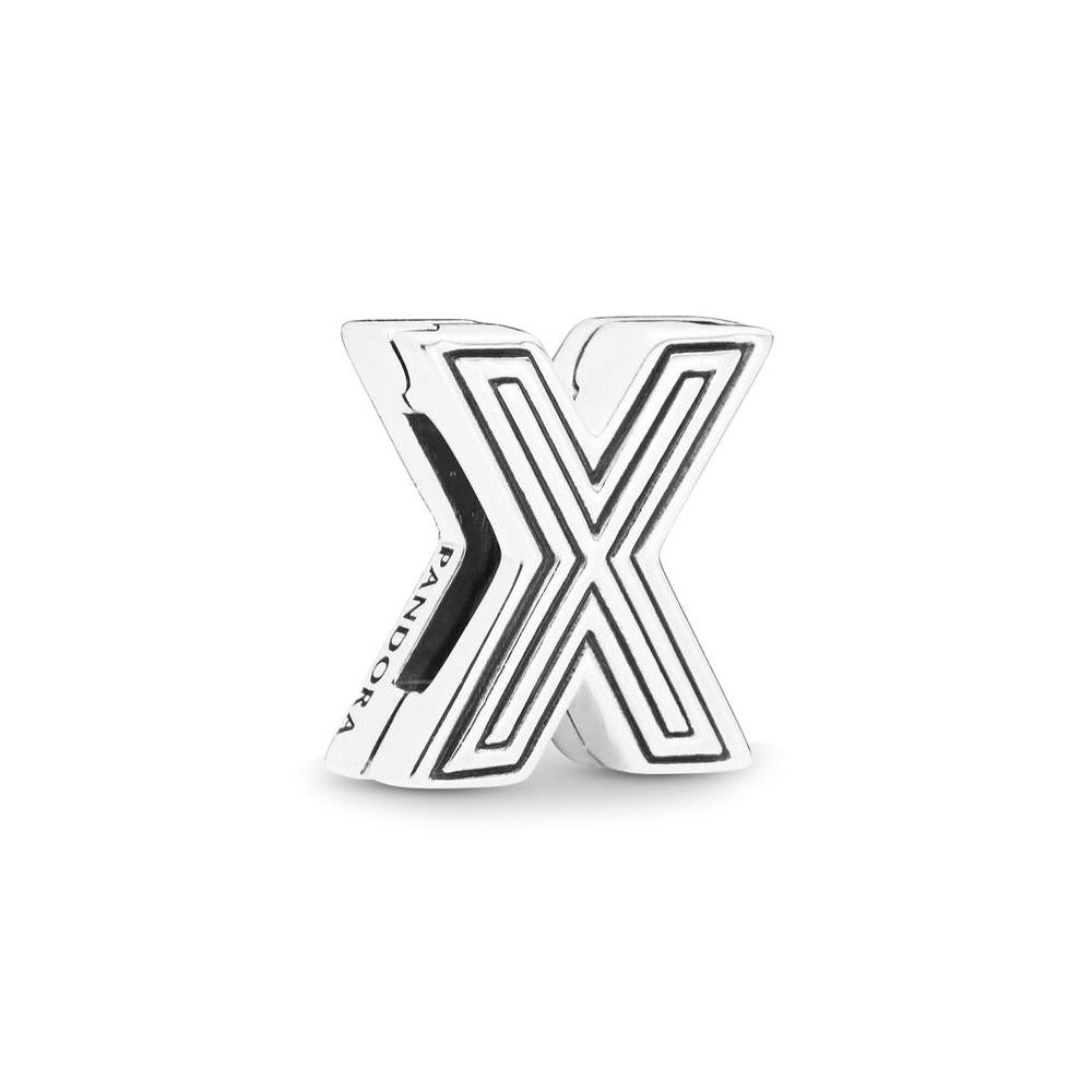 Pandora Letter X Clip Charm