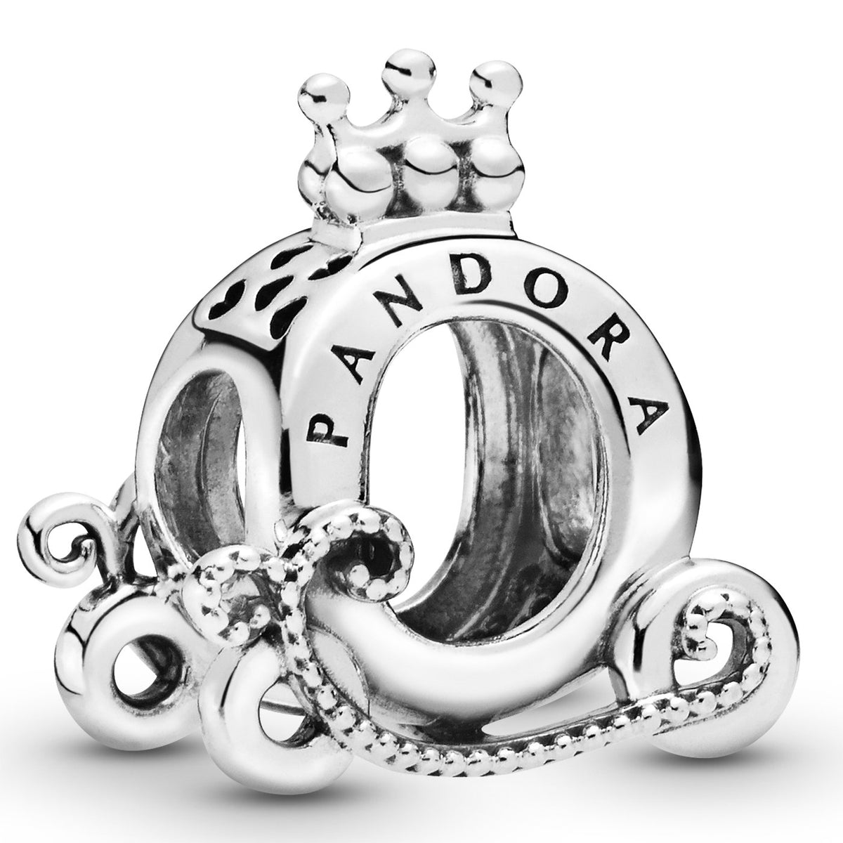Pandora Polished Crown O Carriage Charm