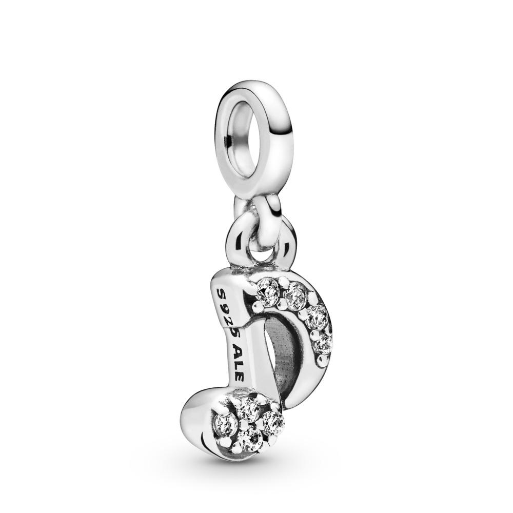 Pandora Musical Note Sterling Silver Dangle Charm