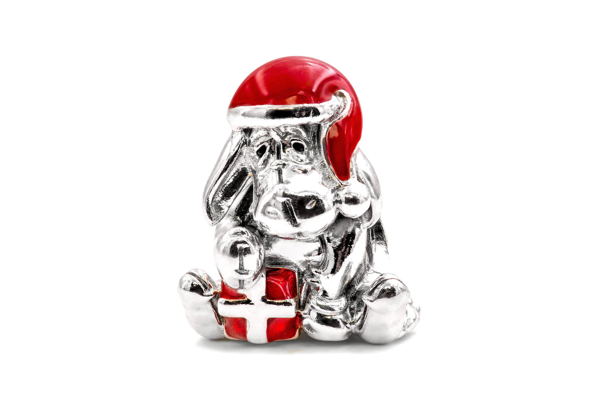 Pandora Disney Eeyore Christmas Charm