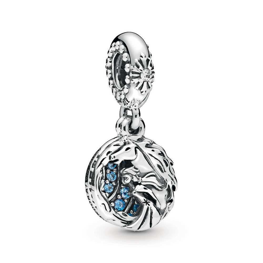 Pandora Disney Frozen Elsa &amp; Nokk Dangle Charm