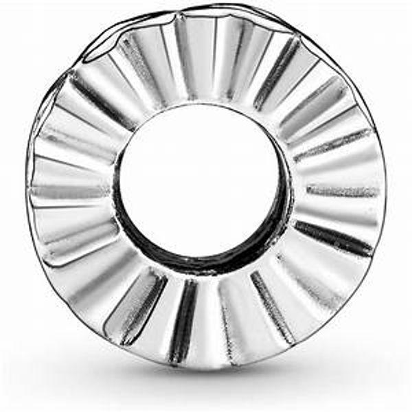 Pandora Openwork Freehand Heart Spacer Charm