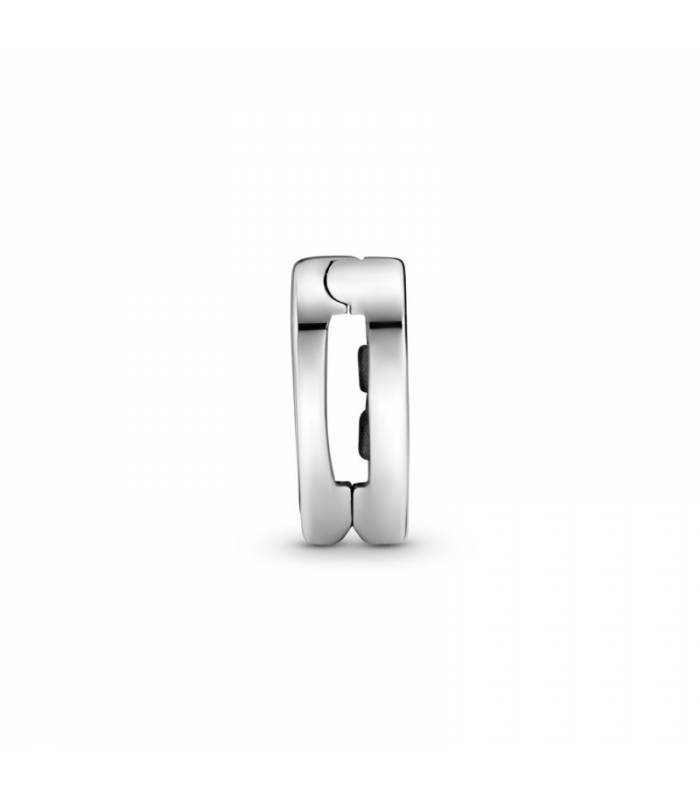 Pandora Logo Heart Clip Charm