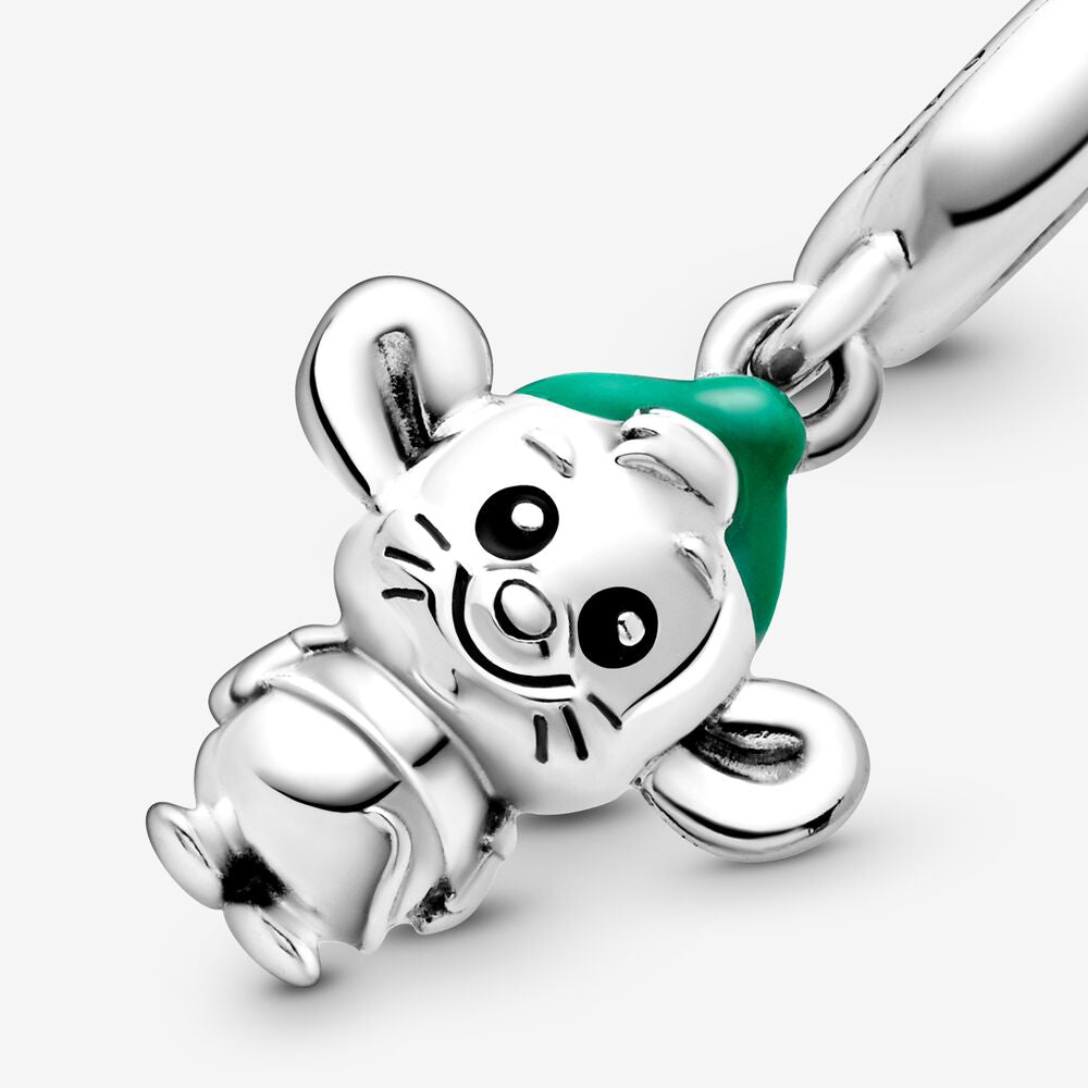 Pandora Disney Cinderella Gus Mouse Dangle Charm