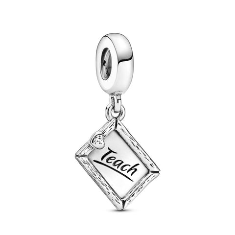 Pandora Chalkboard Sterling Silver Dangle