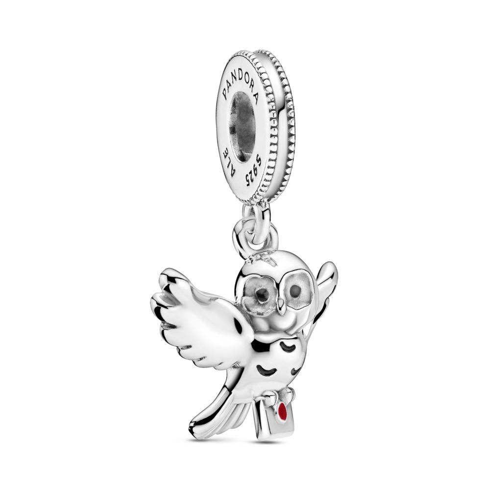 Pandora Harry Potter Hedwig Owl Sterling Silver Dangle