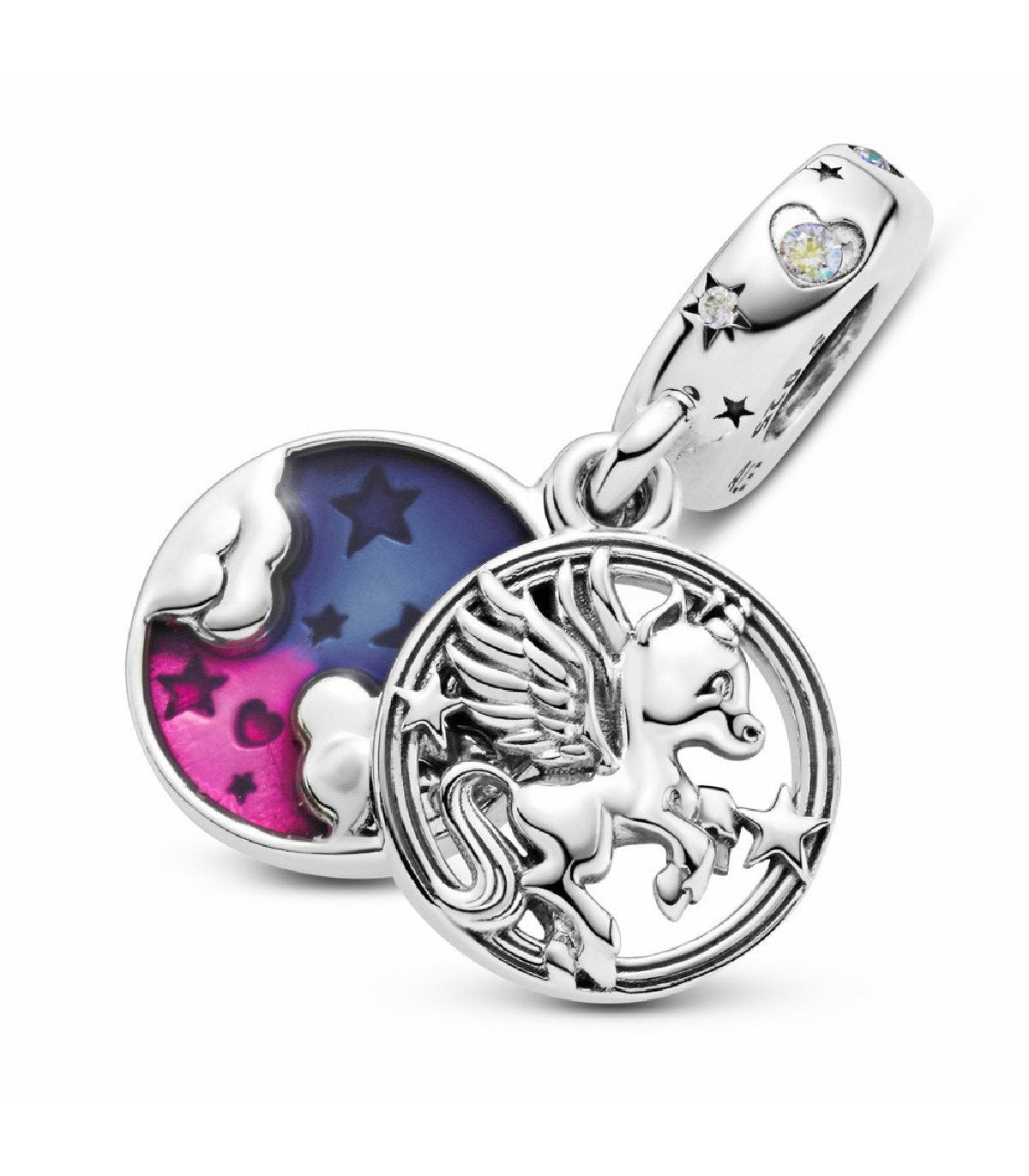 Pandora Magical Unicorn Double Dangle Charm