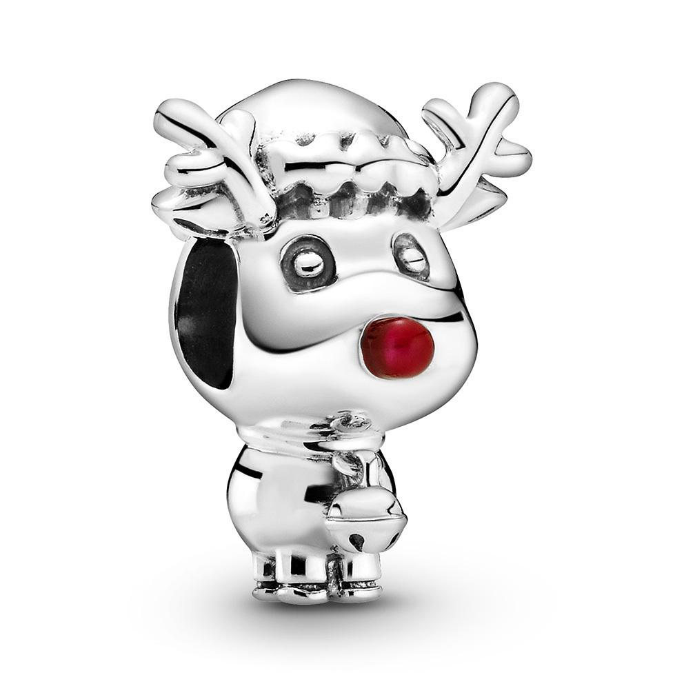 Pandora Rudolph the Red Nose Reindeer Charm