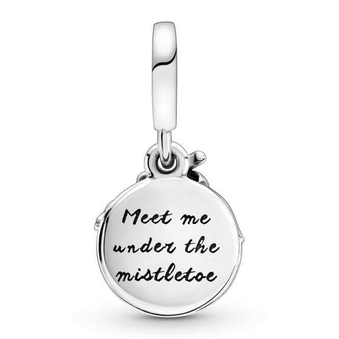 Pandora Christmas Mistletoe Dangle Charm