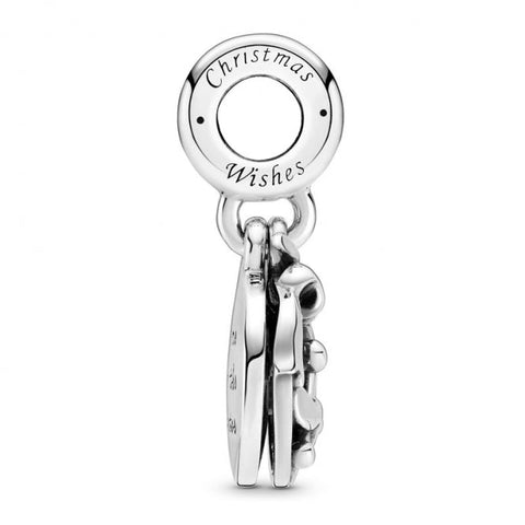 Pandora Christmas Mistletoe Dangle Charm