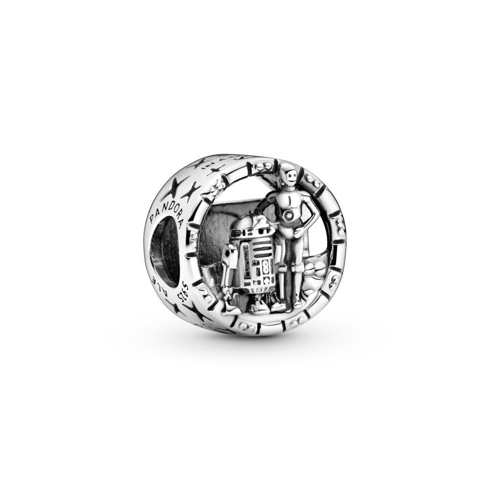 Pandora Star Wars R2D2 And C3PO Openwork Charm