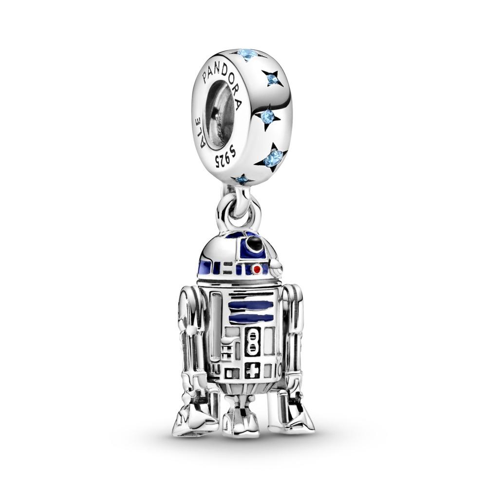 Pandora Star Wars R2D2 Sterling Silver Dangle Charm