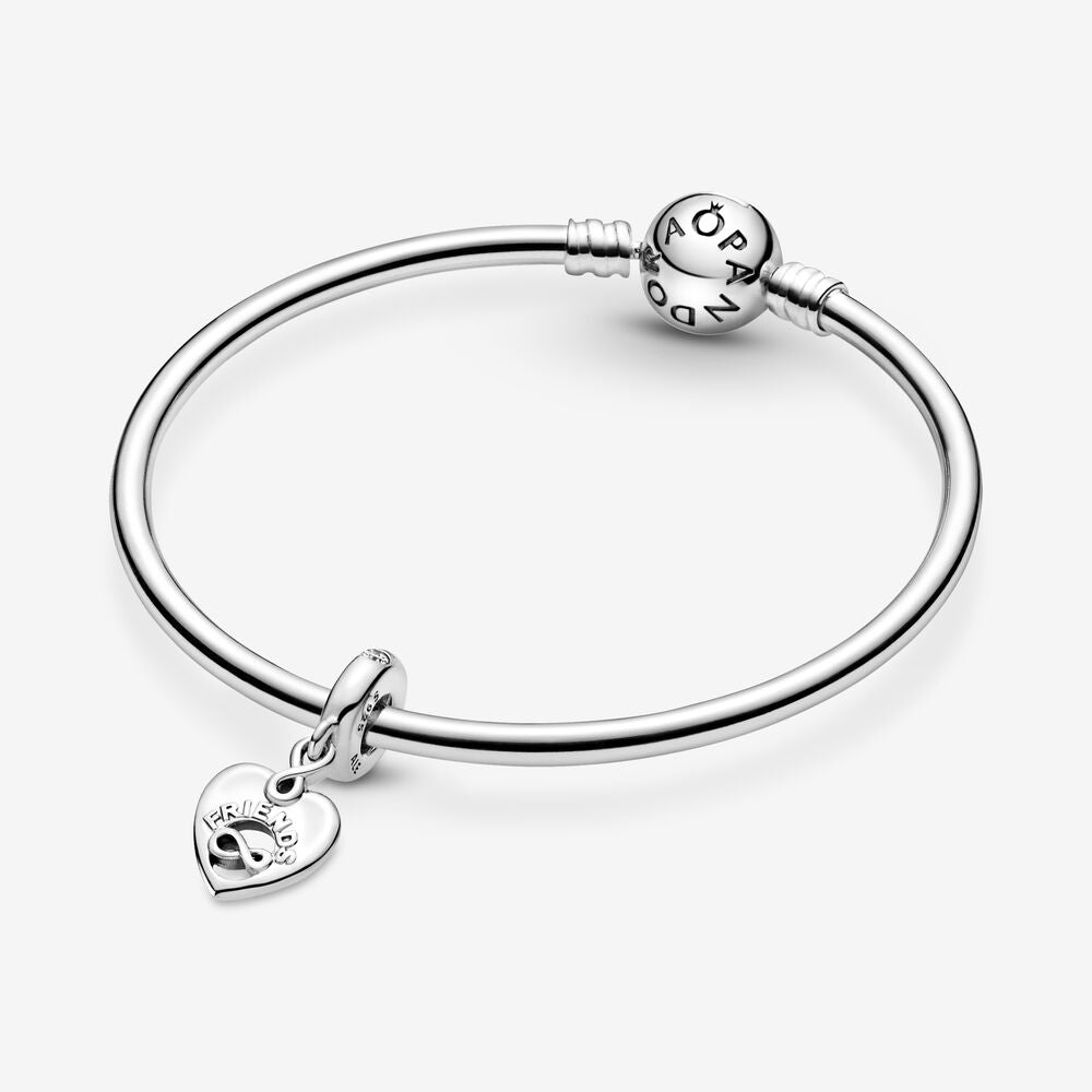 Pandora Friends Forever Heart Dangle Charm