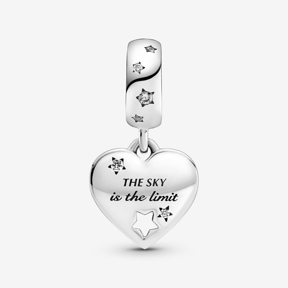 Pandora Congratulations Heart &amp; Stars Dangle Charm 