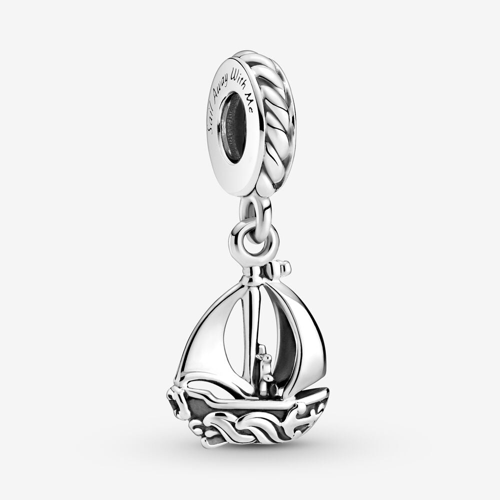 Pandora Sail Boat Dangle Charm