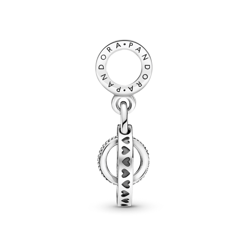 Pandora Logo Circles Dangle Charm