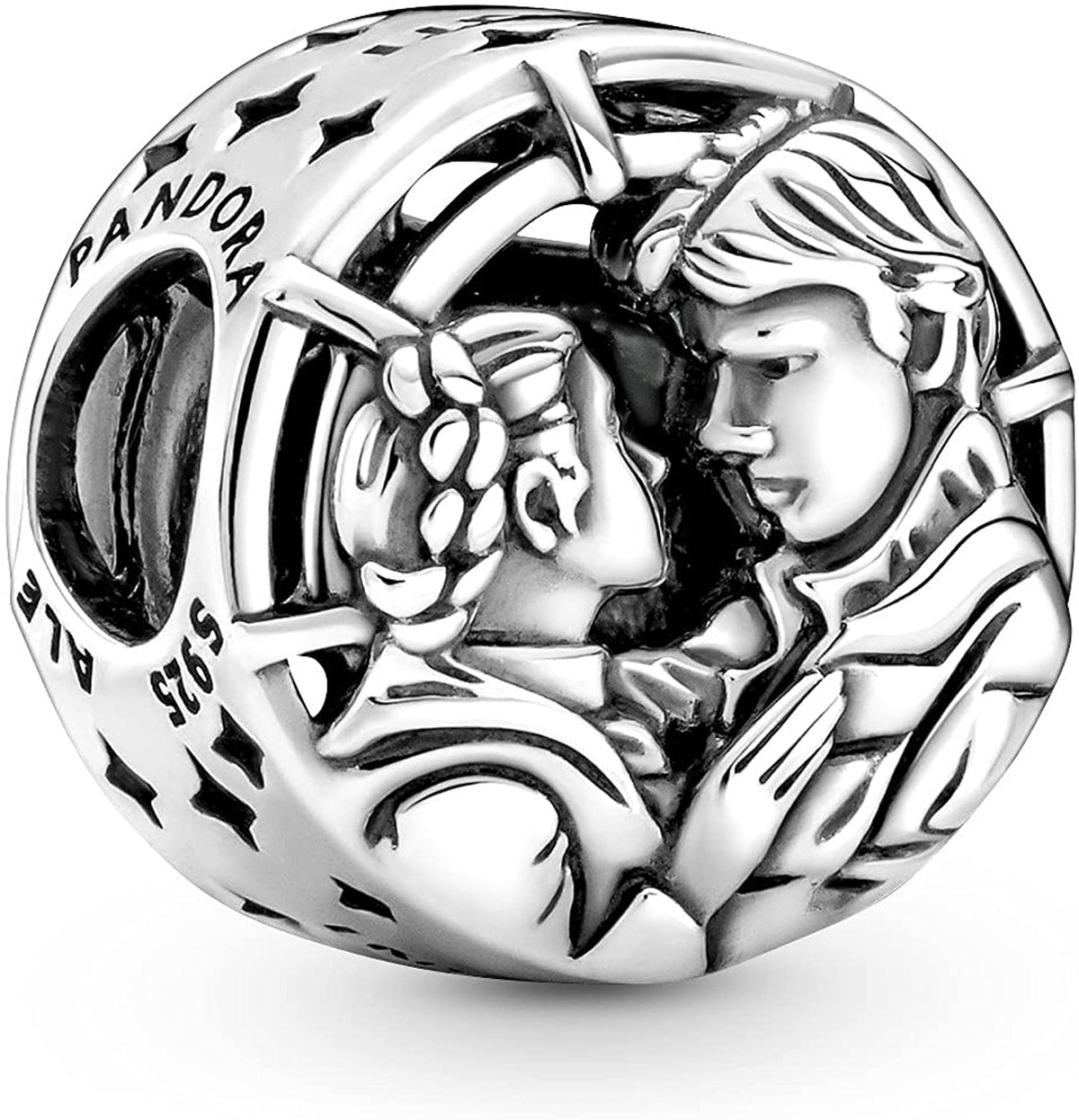 Pandora Star Wars Han Solo And Leia Kiss Charm