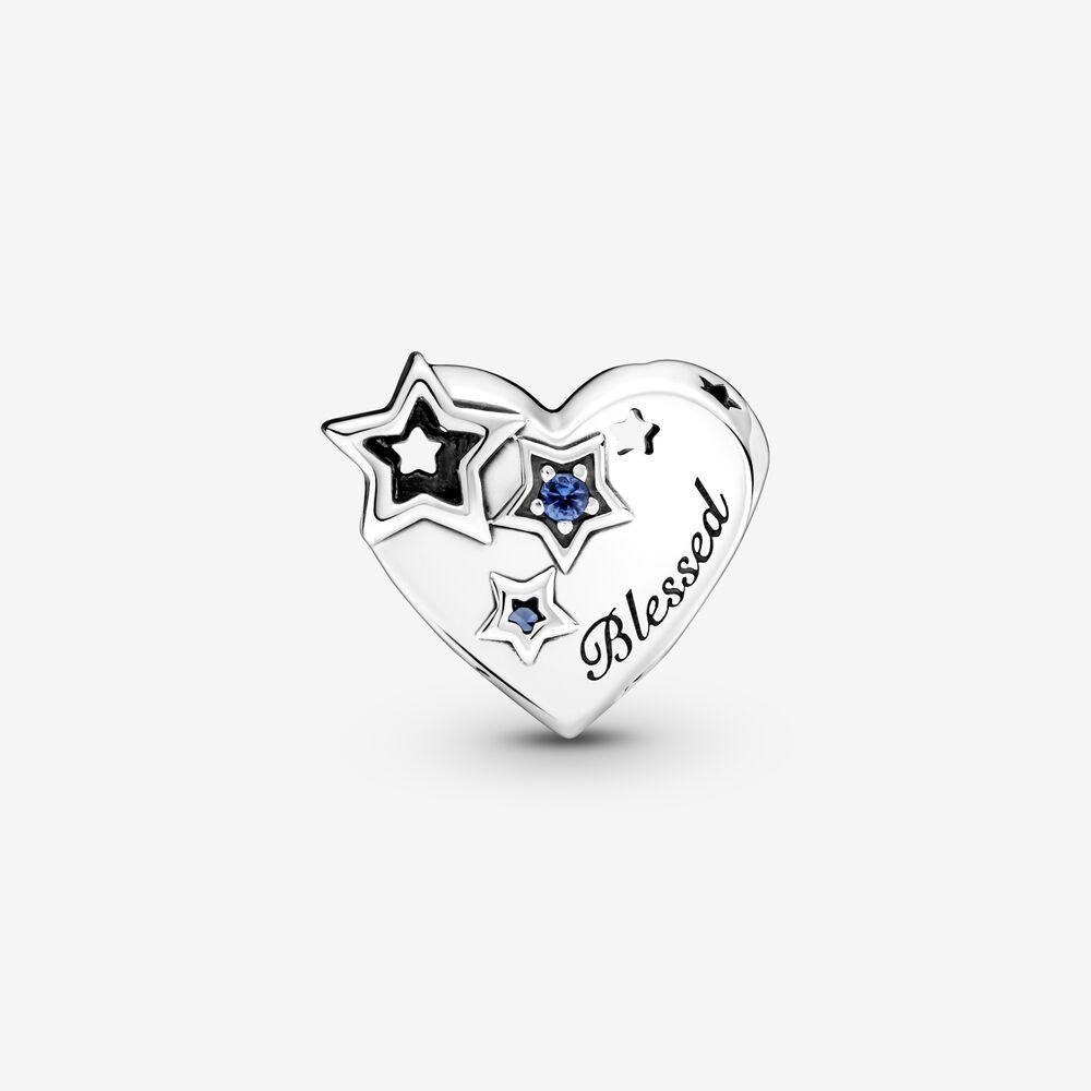 Pandora Thankful Heart &amp; Stars Charm