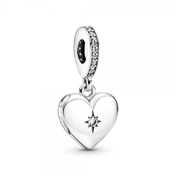 Pandora Openable Heart Locket Dangle Charm