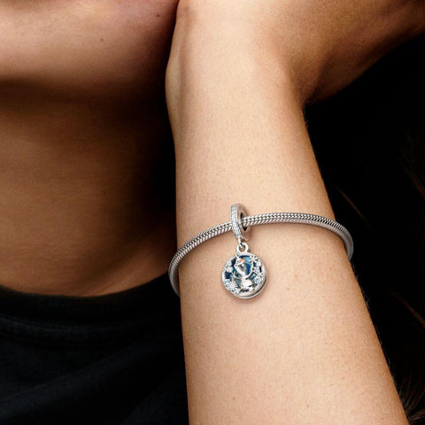 Pandora Disney Frozen Snow Olaf Double Dangle Charm