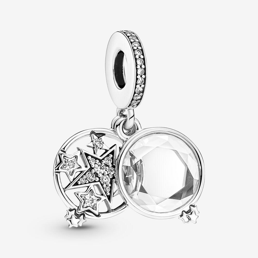 Pandora Magnified Star Double Dangle Charm