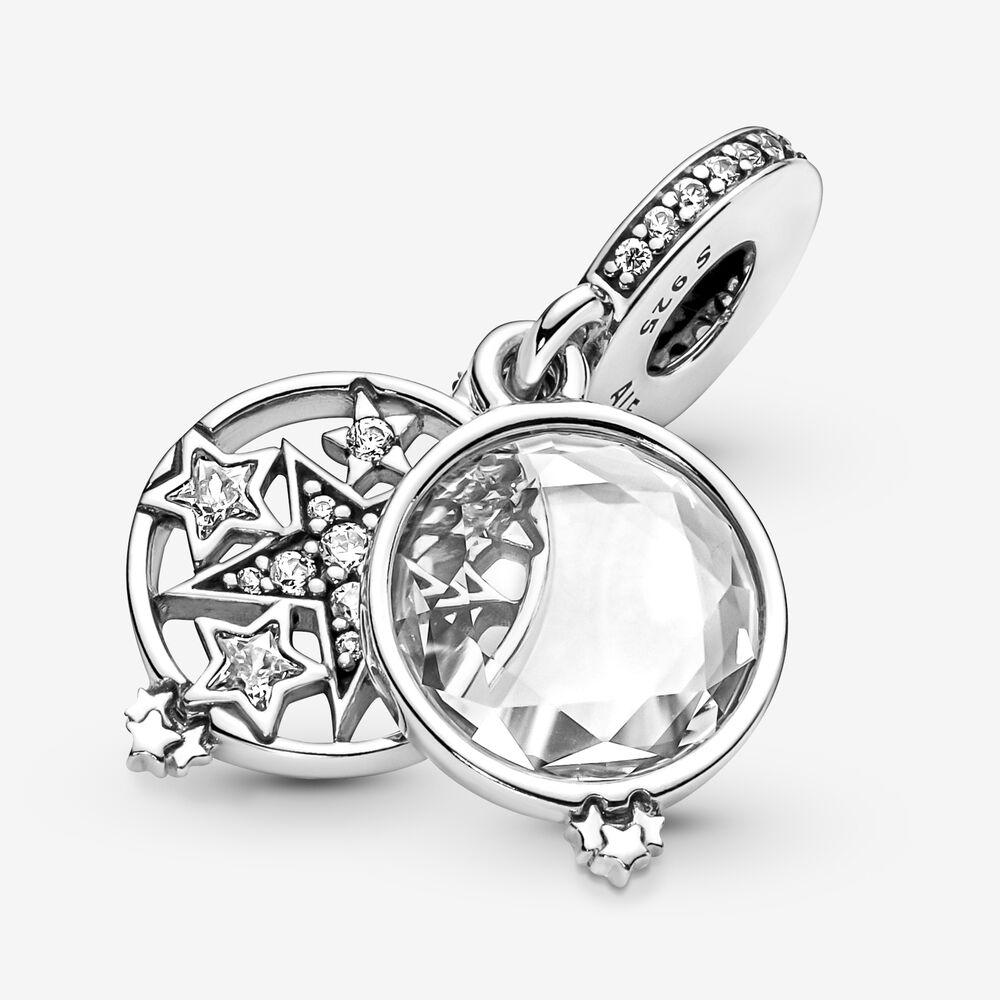 Pandora Magnified Star Double Dangle Charm