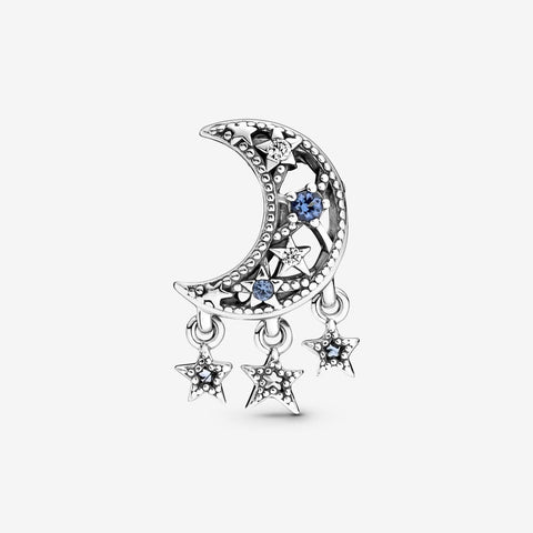 Pandora Star & Crescent Moon Charm