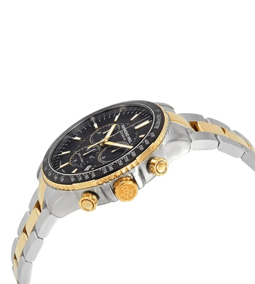 Raymond Weil Tango Chronograph Black Dial Men&#39;s Watch 8570-SP1-20001