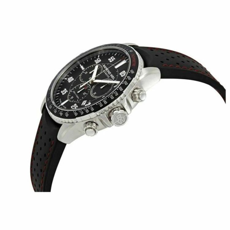 Raymond Weil Tango Chronograph Black Dial Men&#39;s Watch 8570-SR1-05207