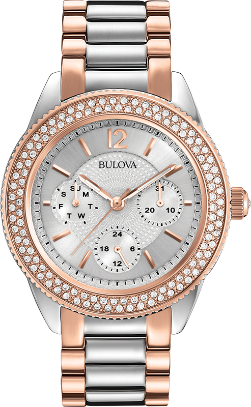 Bulova Quartz Womens Watch 98N100