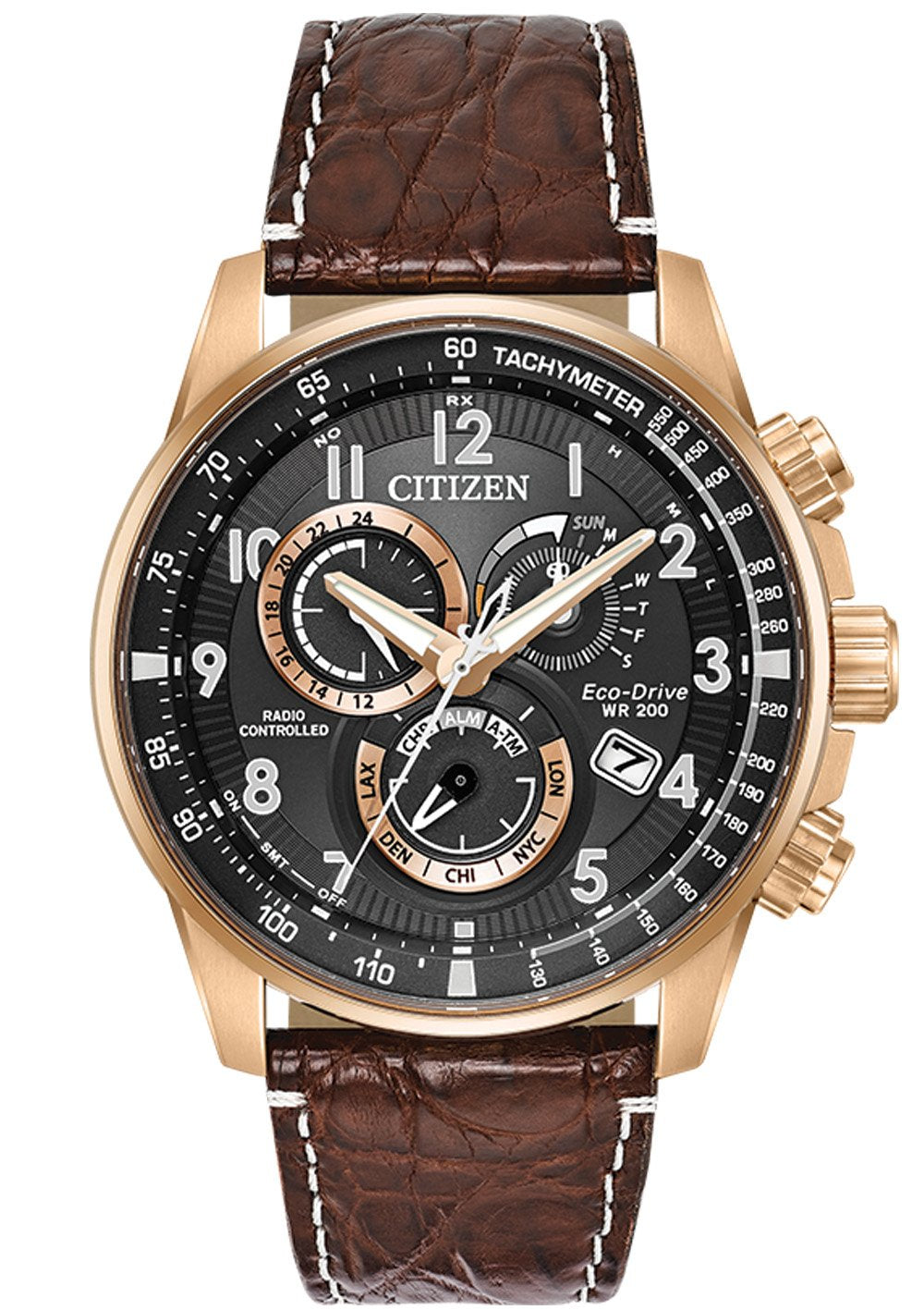 Citizen Perpetual Chrono A-T Eco-Drive Mens Watch AT4133-09E