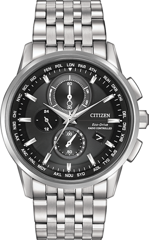 Citizen Eco Drive World Chronograph A-T Men's Watch AT8110-53E