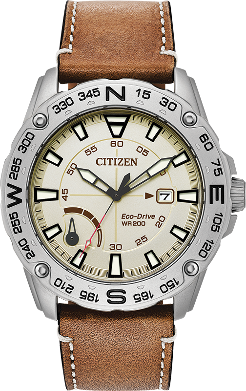 Citizen PRT Eco-Drive Mens Watch AW7040-02A