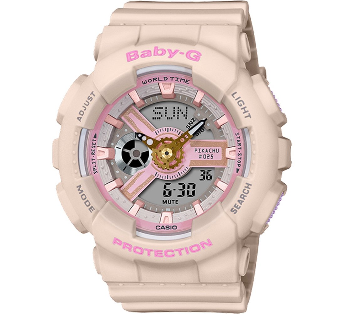 G-Shock Baby-G Pikachu Silhouette Limited Edition Women&#39;s Watch BA110PKC-4A
