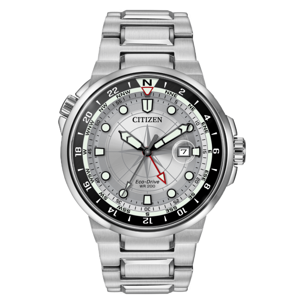 Citizen Endeavor GMT Eco-Drive Men&#39;s Watch BJ7140-53A