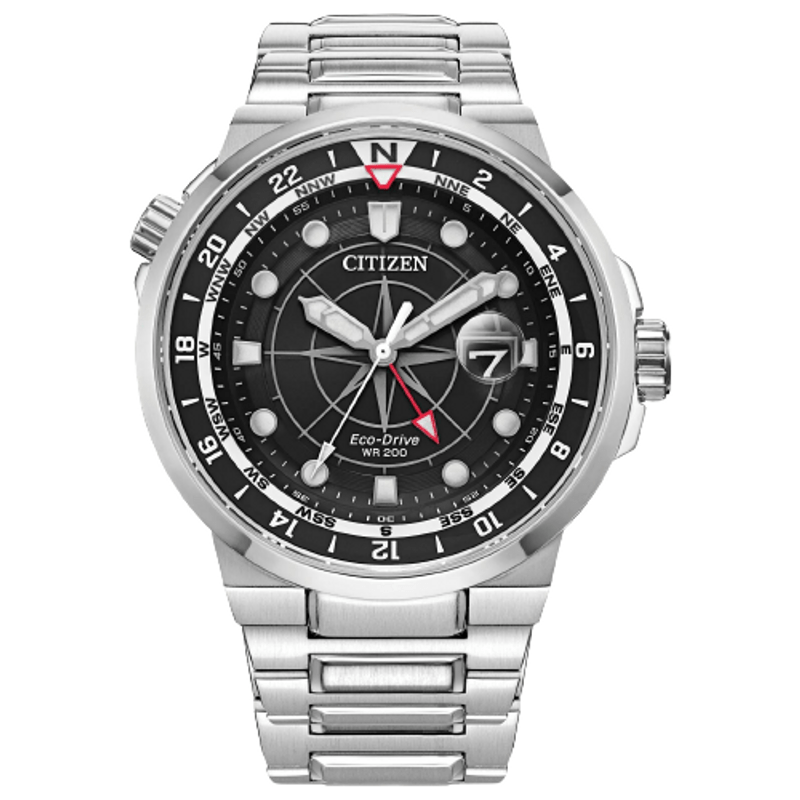 Citizen Endeavor GMT Eco-Drive Men&#39;s Watch BJ7140-53E