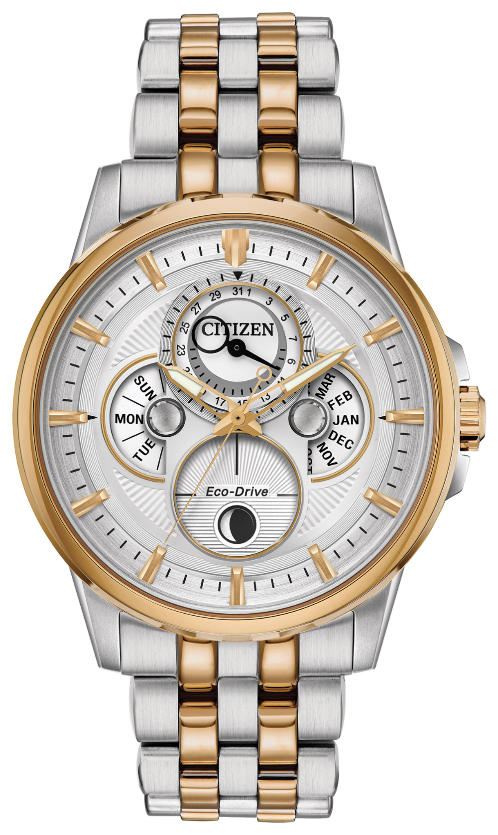 Citizen Calendrier Eco-Drive Mens Watch BU0056-57A