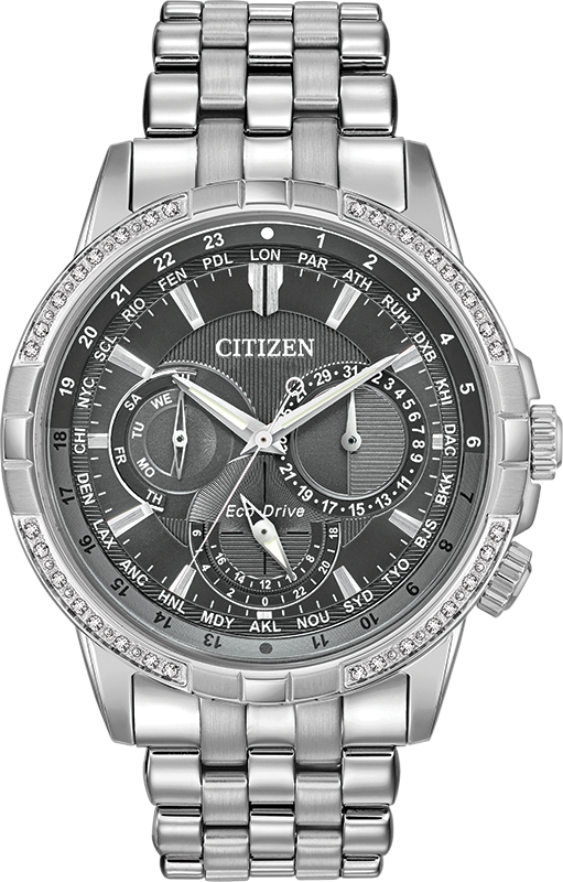 Citizen Calendrier Eco-Drive Mens Watch BU2080-51H