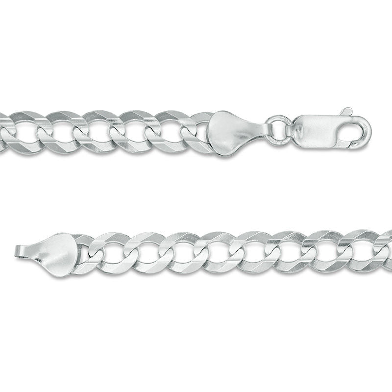 Sterling Silver 20&quot; 5.7mm Men&#39;s Curb Link Chain