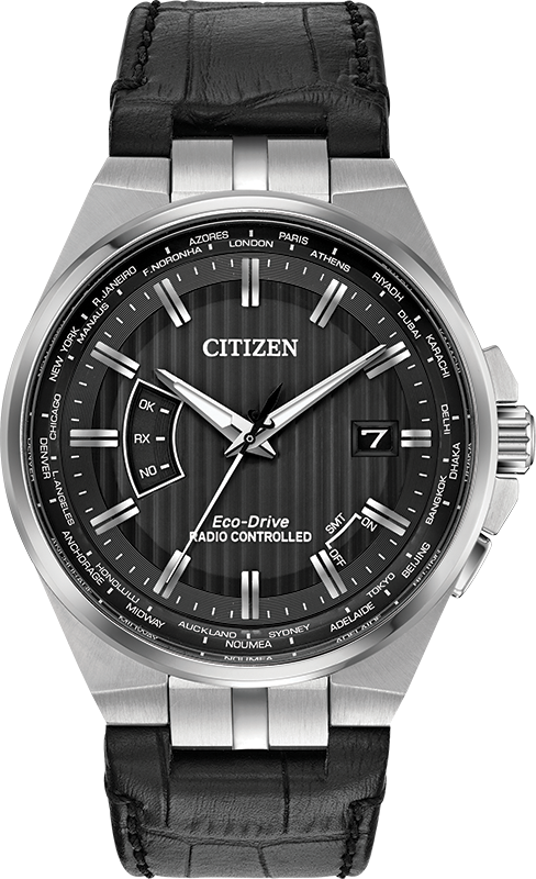 Citizen World Perpetual A-T Eco-Drive Mens Watch CB0160-00E