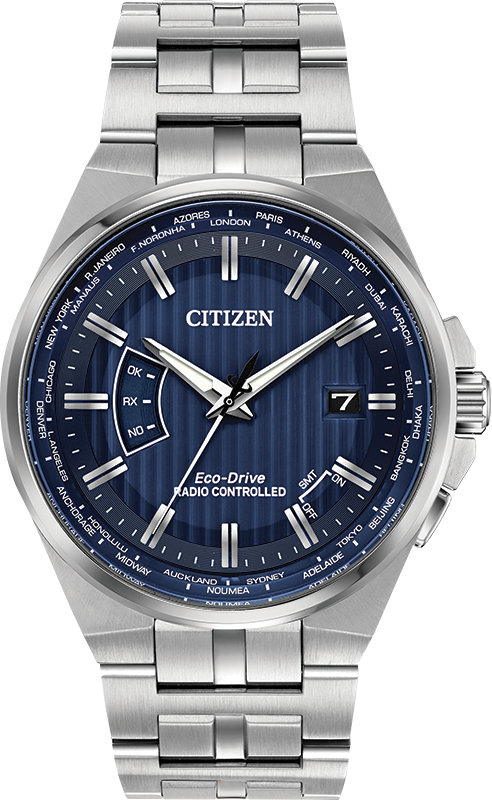 Citizen World Perpetual A-T Eco-Drive Mens Watch CB0160-51L